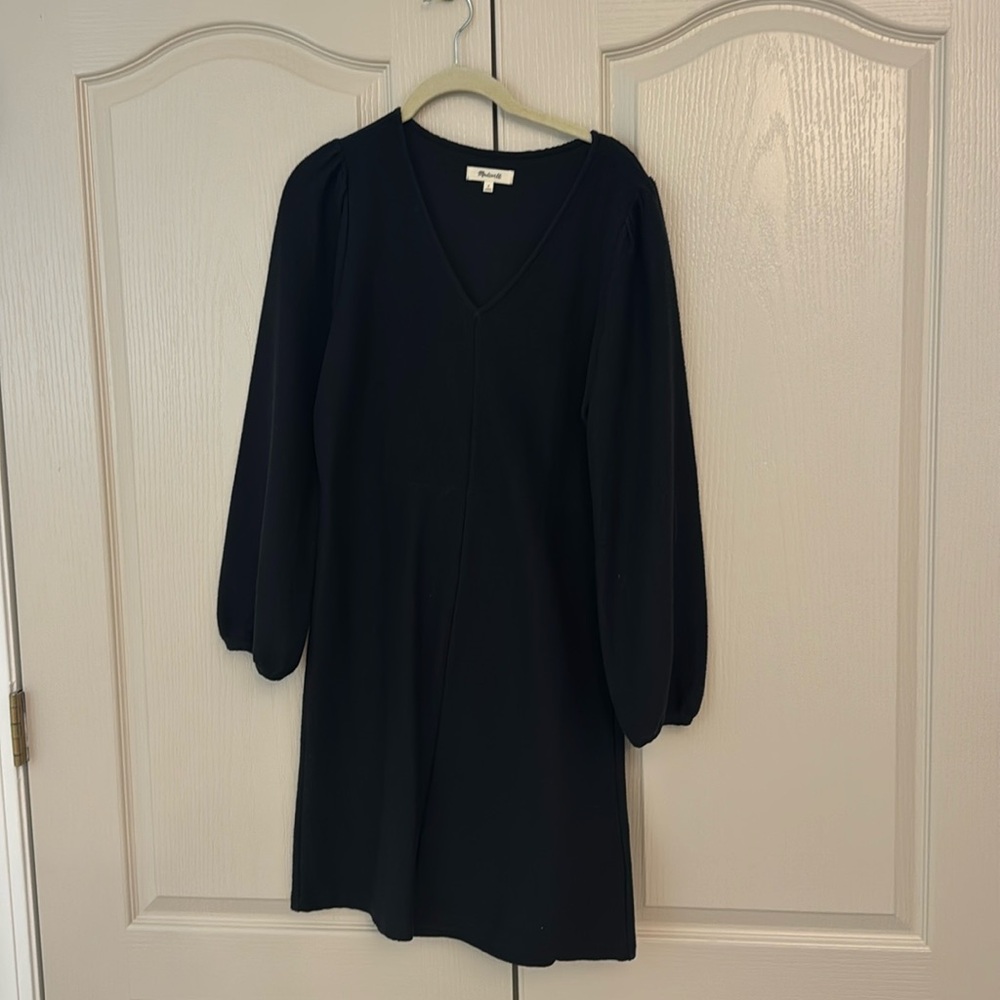 Madewell black dress size small